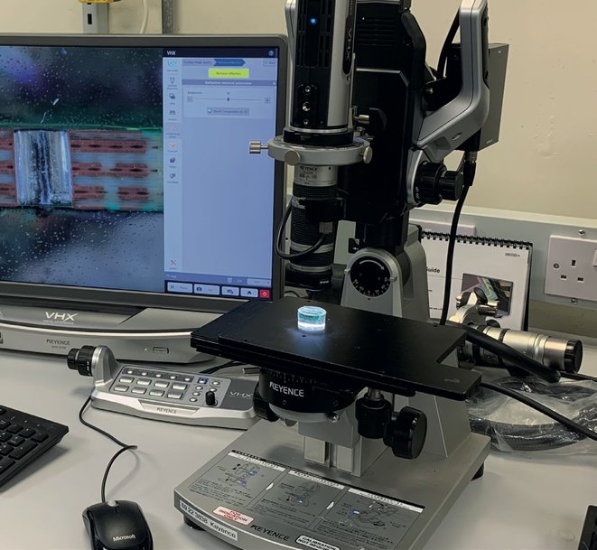 KEYENCE VHX-970F Microscope Proves that Knowledge is Power at TDK-Lambda UK